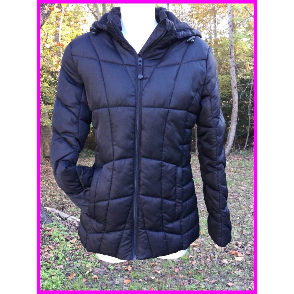Coat w/Detachable Hood, sz XS